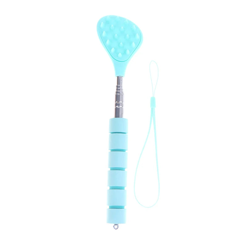Extendable Cactus Back Scratcher Portable Point Massage Stick Men Qme Green