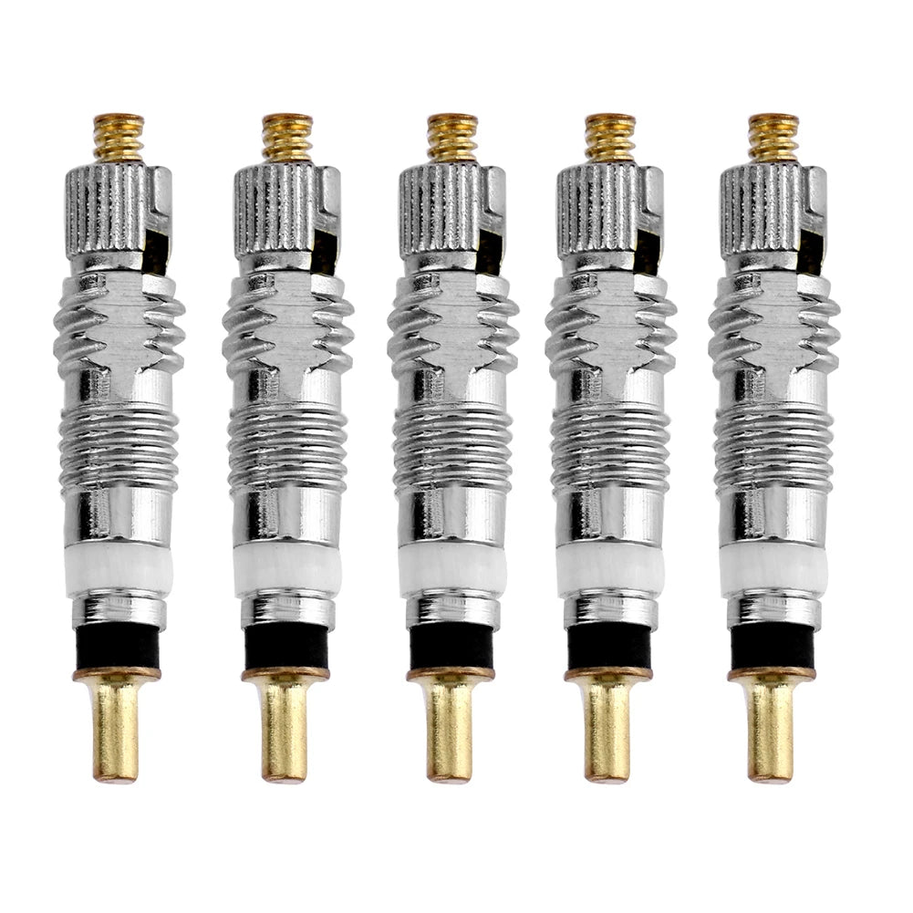 5-30PCS Bicycle Removable Valve Core Bike Replacement Brass Tubeless Core for Road MTB Bike for Road MTB Bike Repair Tools Qme 5PCS