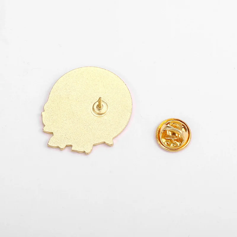 Flower Sun Moon Phase Enamel Pin Metal Badge Daisy Rose Astrology Brooch Lapel Backpack Accessories Jewelry Friends Wholesale Qme