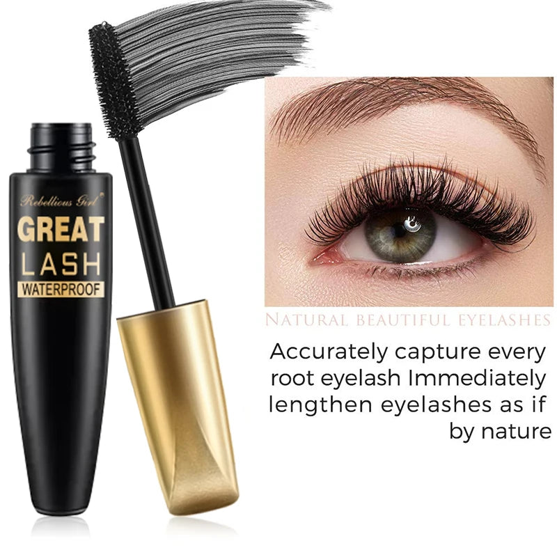 Rebellious Girl 24Hour Mascara Long-lasting Wear Smudge-proof Qme