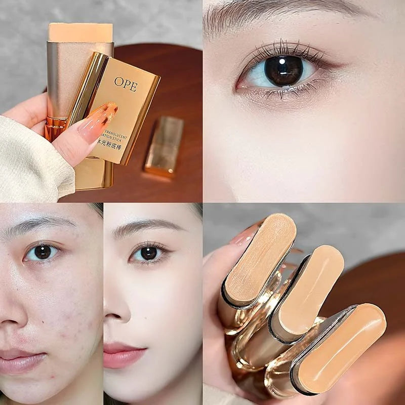 One Swipe Flawless Skin OPE Lightweight Foundation Stick Built-in Qme