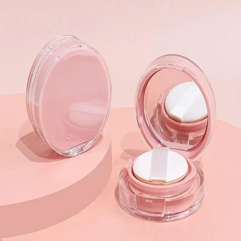 Mini Air Cushion DIY Box Empty Puff Casket Mirror BB Cream Cosmetic Qme