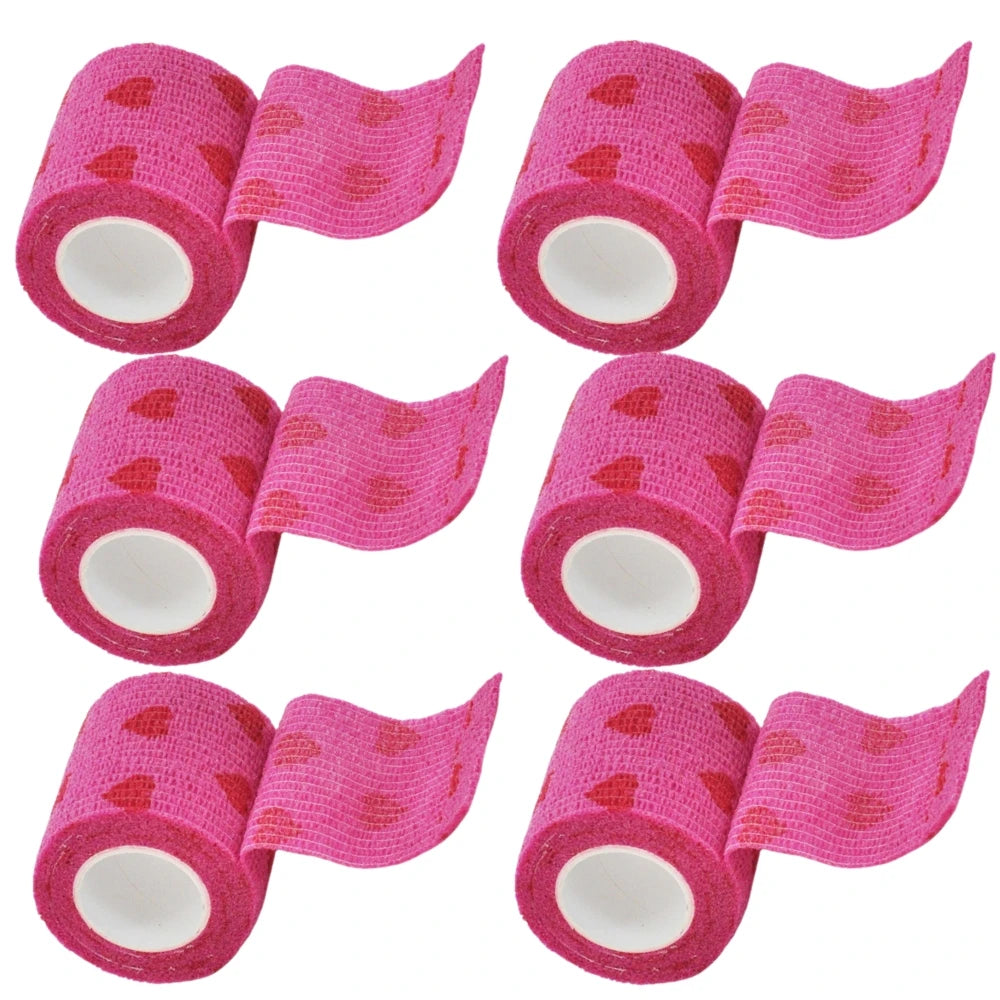 6 Gauze Bandage Self-adhesive Breathable Elastic Bandages Nail Tattoo