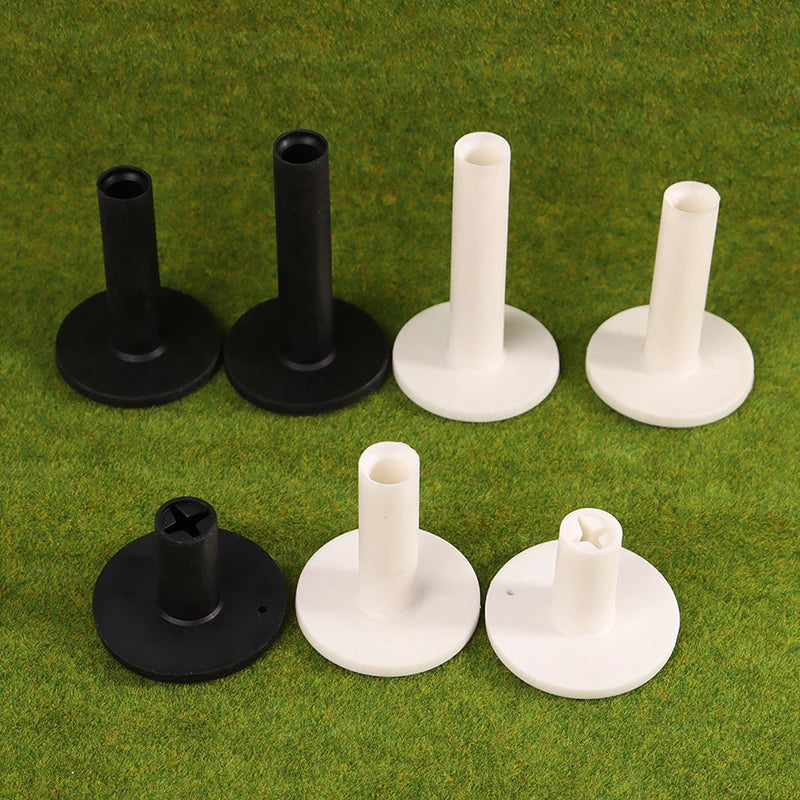 Durable Rubber Golf Tees Holder Driving Range Tee Practice 4 Heights Qme