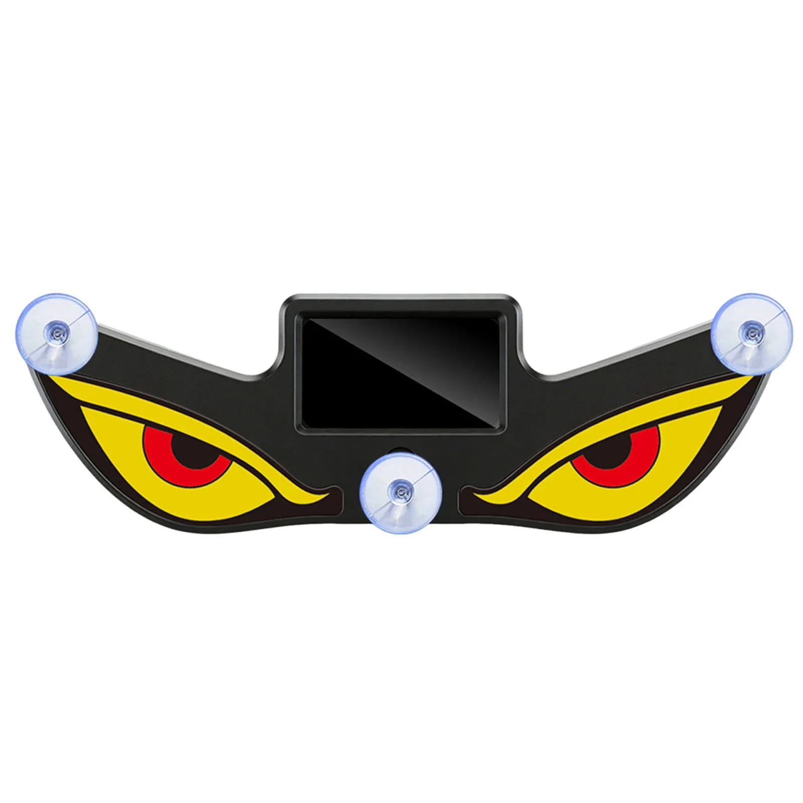 Evil Eye Window Decor Light Solar & USB Dual Power Anti-Theft Breathing Warning Light for Cars Windshield Rear Window Qme y3
