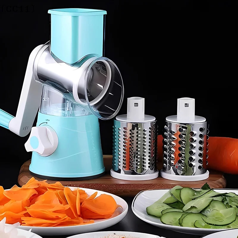 Kitchen Multifunctional Vegetable Slicer Fruit Cutter Cheese Shredder Qme