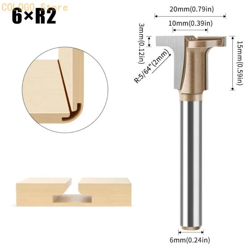 Professional Grade Router Bit Precise Bending Slotting Hard Materials Qme