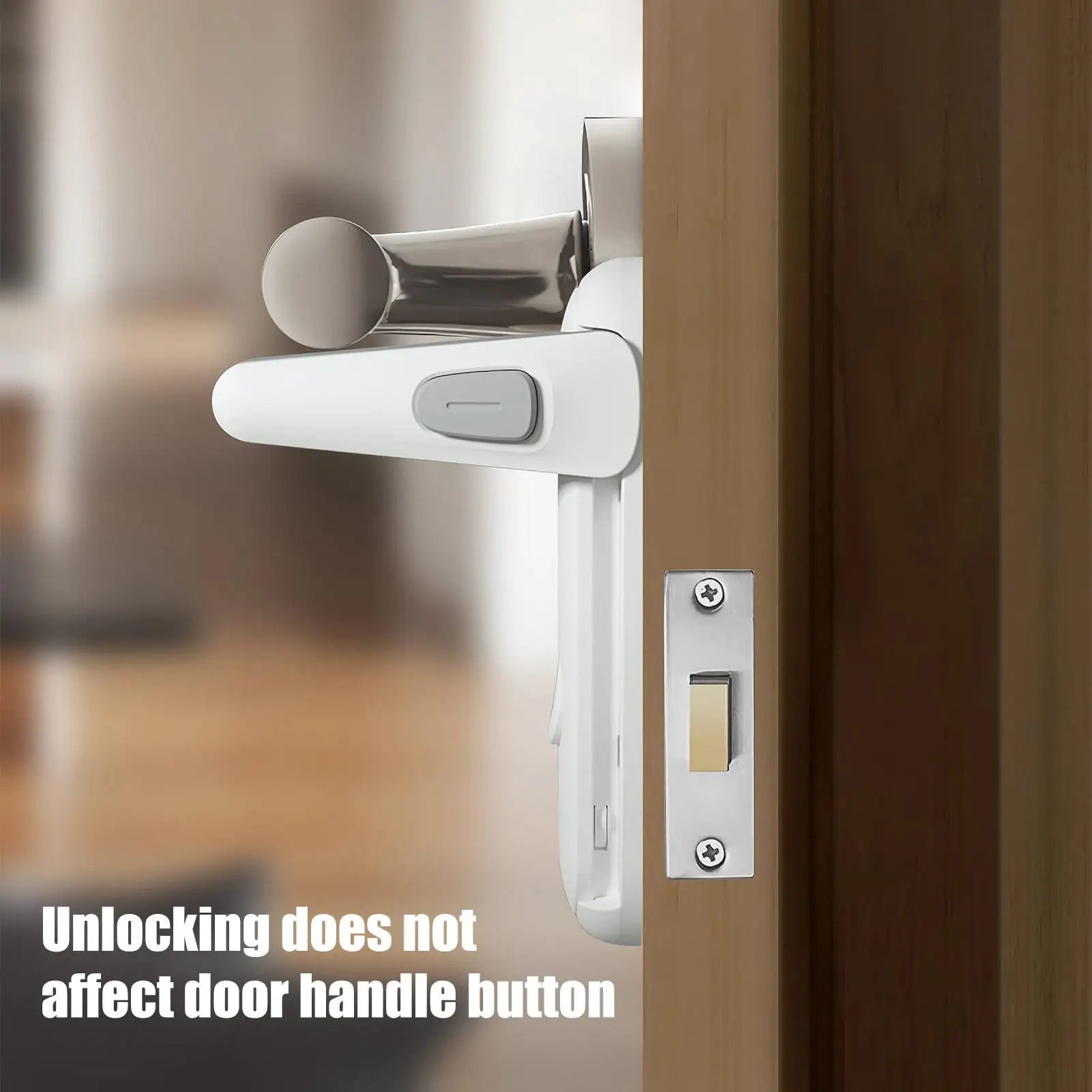 Door Lock Kids Modern Proofing Hardware Child Safety Locks Doors Home Qme