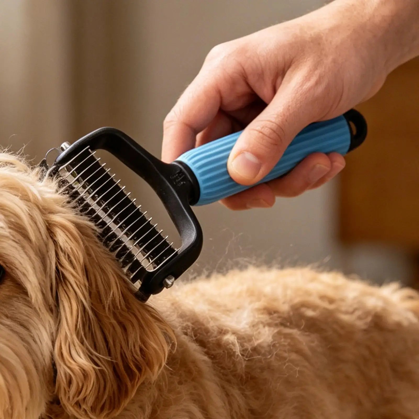 1pcs Cat Shedding Brush Pet Hair Comb Rake Cat Grooming Brush for Remove Knots Kitten Cleaning Bath Indoor Pet Untangling Qme