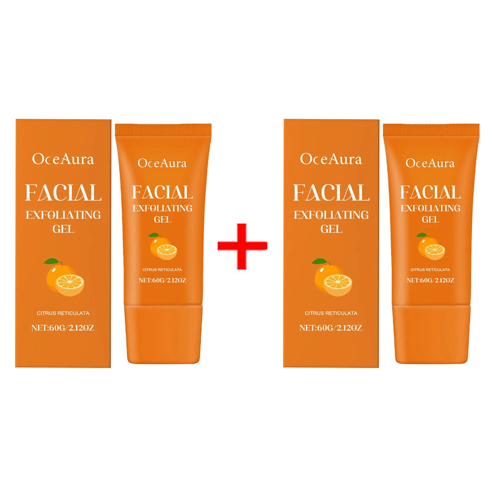 Orange Exfoliating Gel Brighten Facial Exfoliant Lighten Dark Skin Qme 120g Boxed