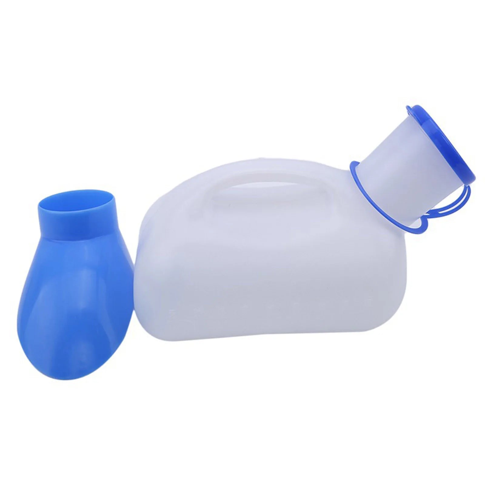 Thick and Portable Men's Emergency Urinal Elderly Patient Large Capacity with Lid Night Pot Urinal Pratical Aid Plastic Bottle Qme