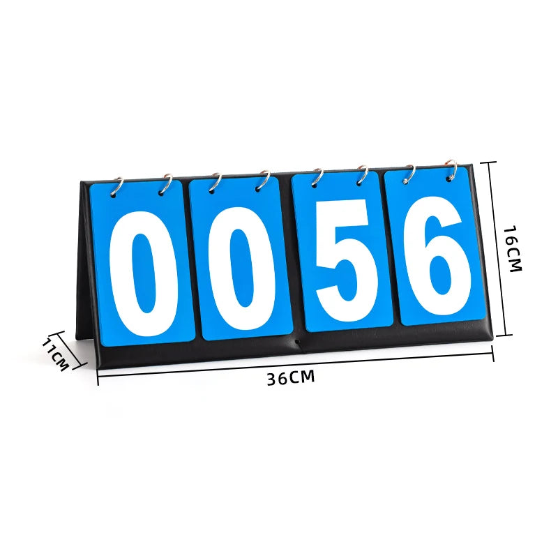 Scoreboard Tabletop Score Keeper Portable Basketball Counter Qme