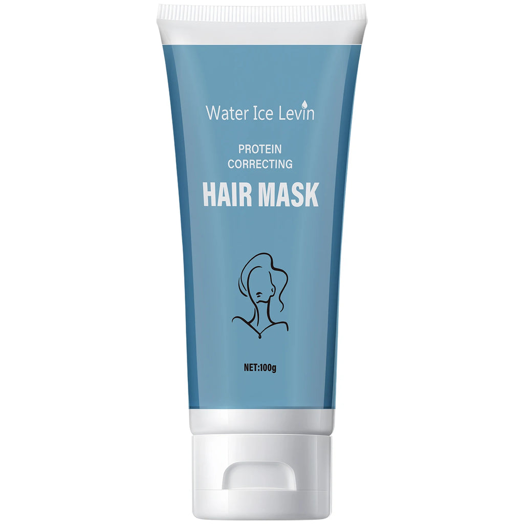 Keratin Hair Mask, Moisturizes and Nourishes Hair, Smoothes Straight Hair, Softens Damaged and Frizzy Hair, Makes Hair Moisturized and Smooth, Suitable for All Hair Types Qme