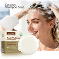 Coconut Natural Fragrance Shampoo Soap Moisturizes Fluffy Smooth Deep Qme Coconut 60g