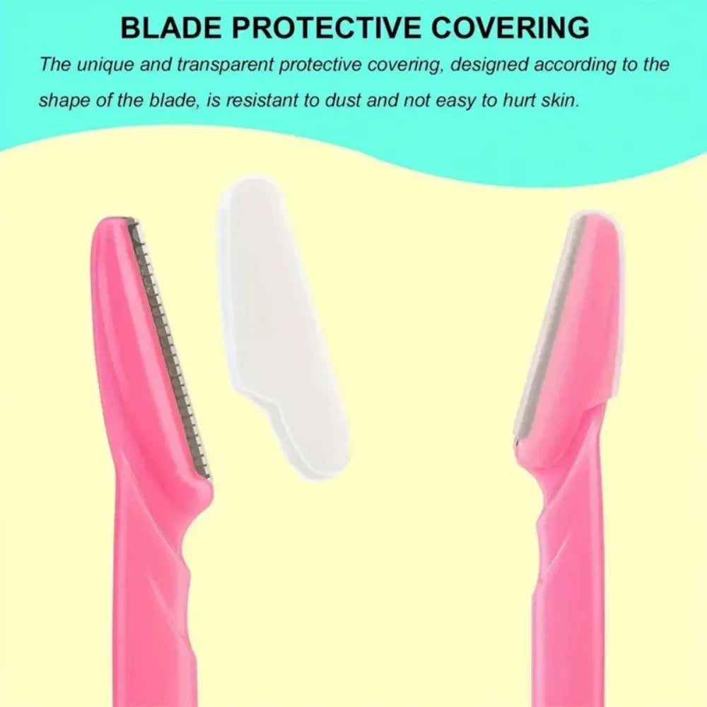 Eyebrow Trimmer Makeup Beauty Tools Safe Eye Brow Razor Face Body Qme