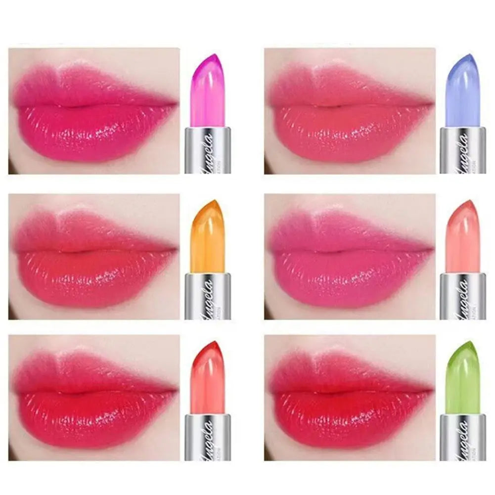 Crystal Jelly Lipstick Magic Changing Moisturizing Temperature Lip Qme
