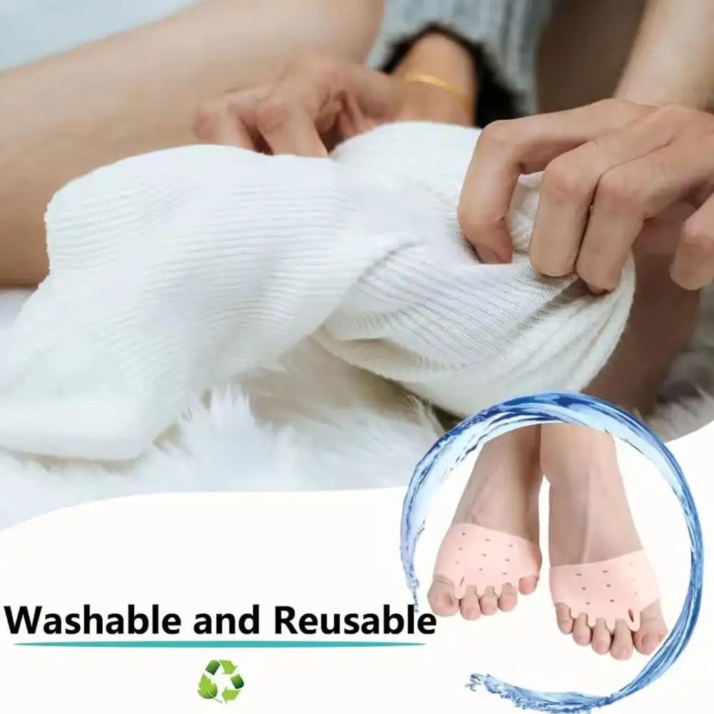 Forefoot Metatarsal Pads Breathable Foot Support Pad Toe Cushions Qme
