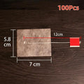 Degradable Corn Fiber Heat-sealable Empty Tea Bags String Filter Qme A1