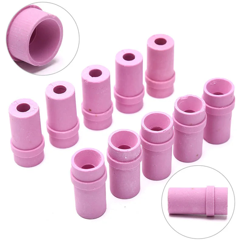 10Pcs Ceramic Sandblast Nozzle Air Sandblaster Tips For Pneumatic Blasting Tools. Qme