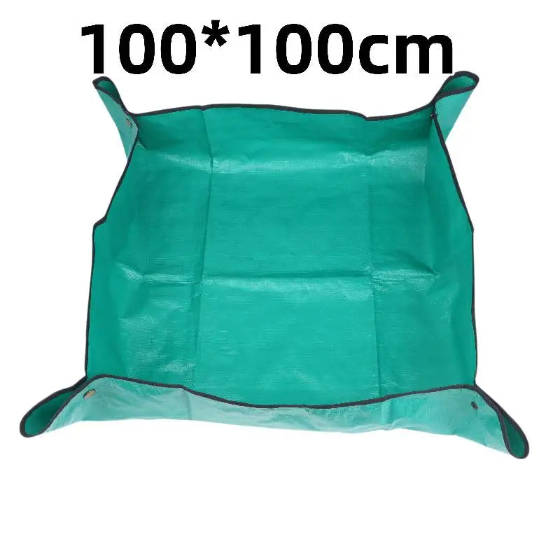 Succulent Potting Mat Portable Gardening Plant Repotting Waterproof Qme Green 100X100CM