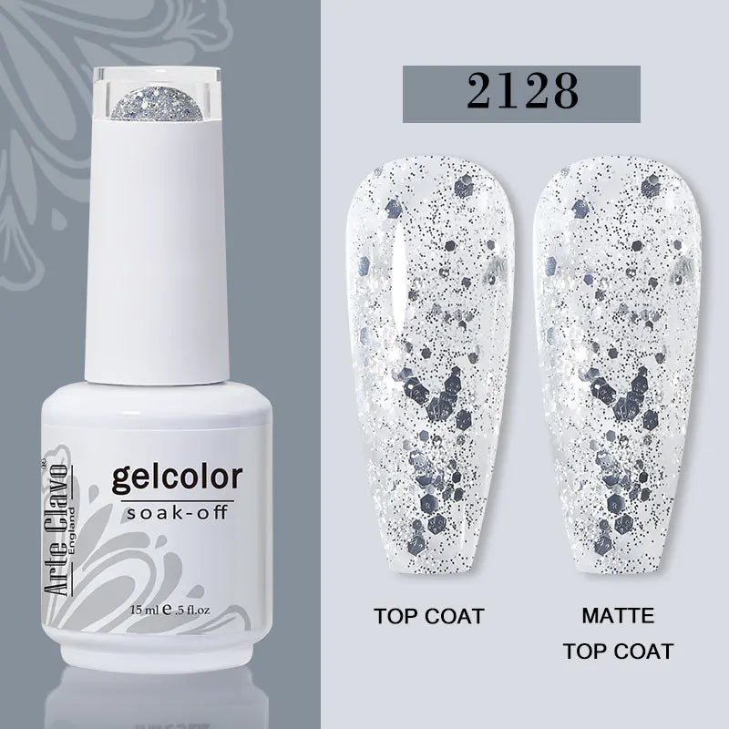 Arte Clavo Red Series Nail Polish Party Colors Gel Varnishes All