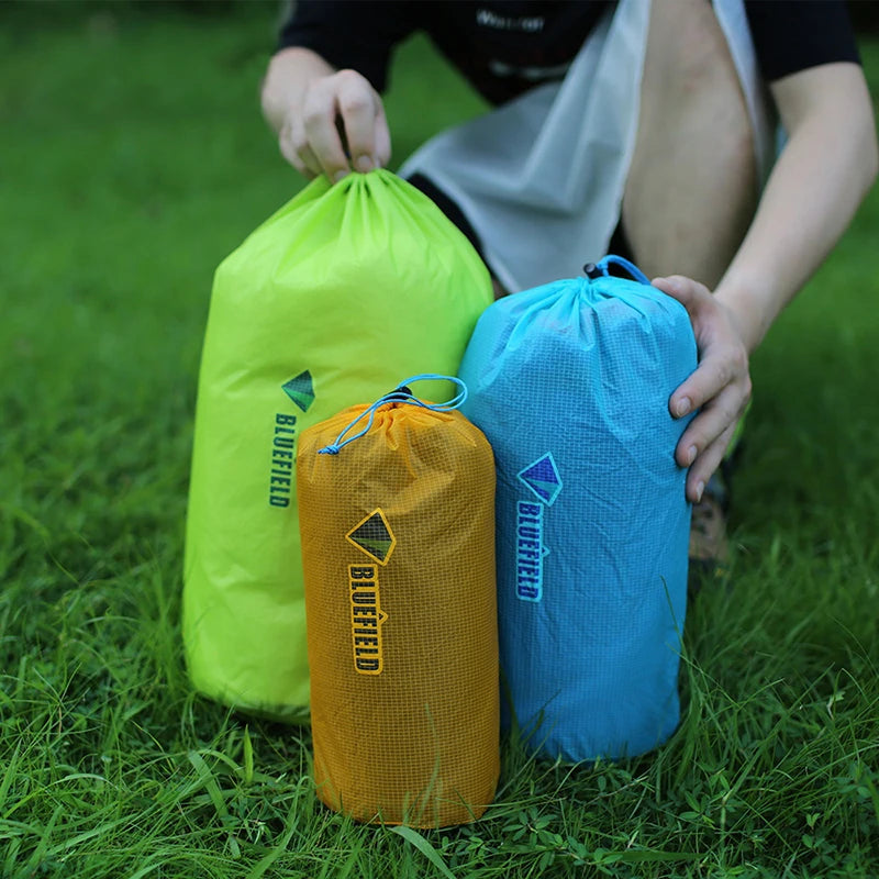 Cord Bag Outdoor Dry Waterproof Nylon Storage Pouches Tent Peg Travel Qme