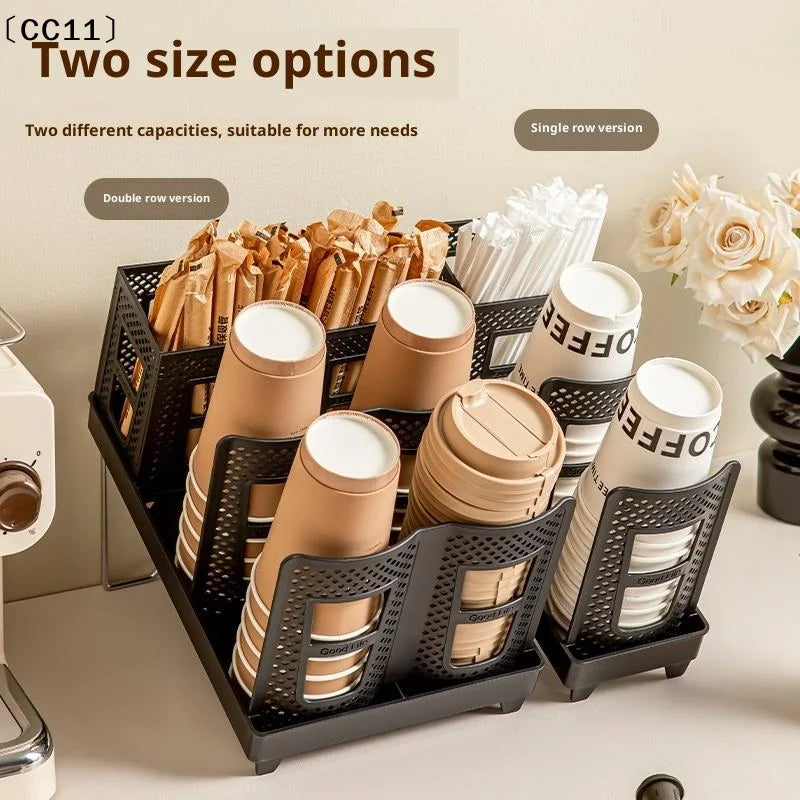 Detachable Multifunction Disposable Paper Cup Holder Single Double Qme