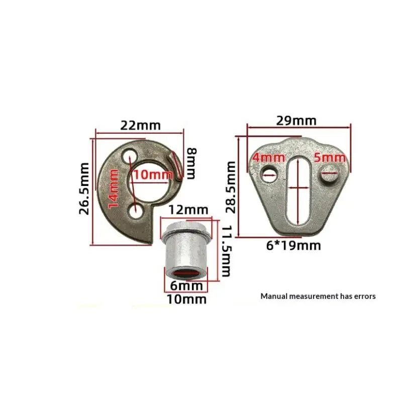 3Pcs Adjustment Block For 8-inch Single-handed Saws Chain Saw Chain Chain Tensioner Left Accessories. Qme 3PCS