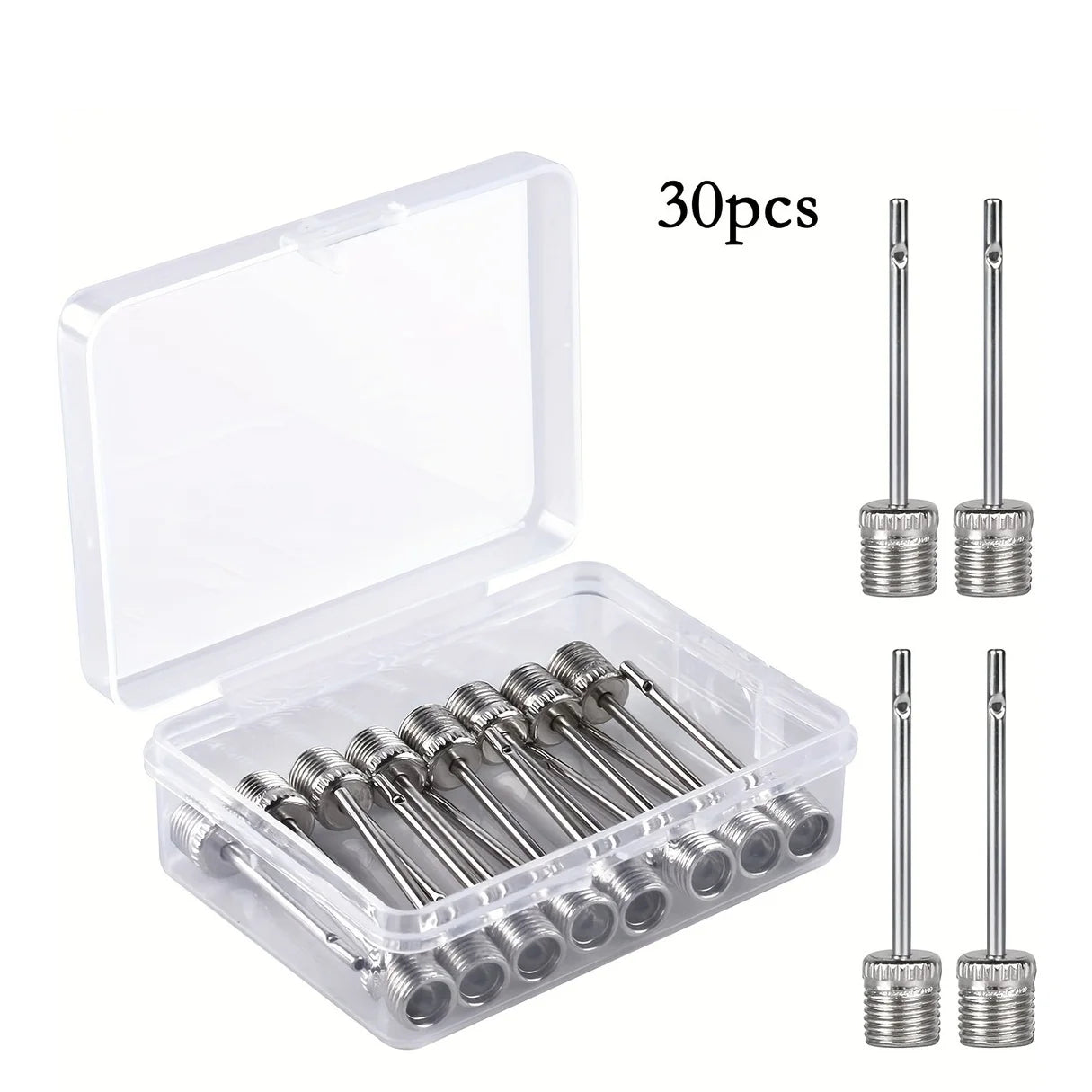 Air pump needle, high-quality inflation needle, suitable for inflating soccer balls, basketballs, volleyballs or rugby balls, Qme