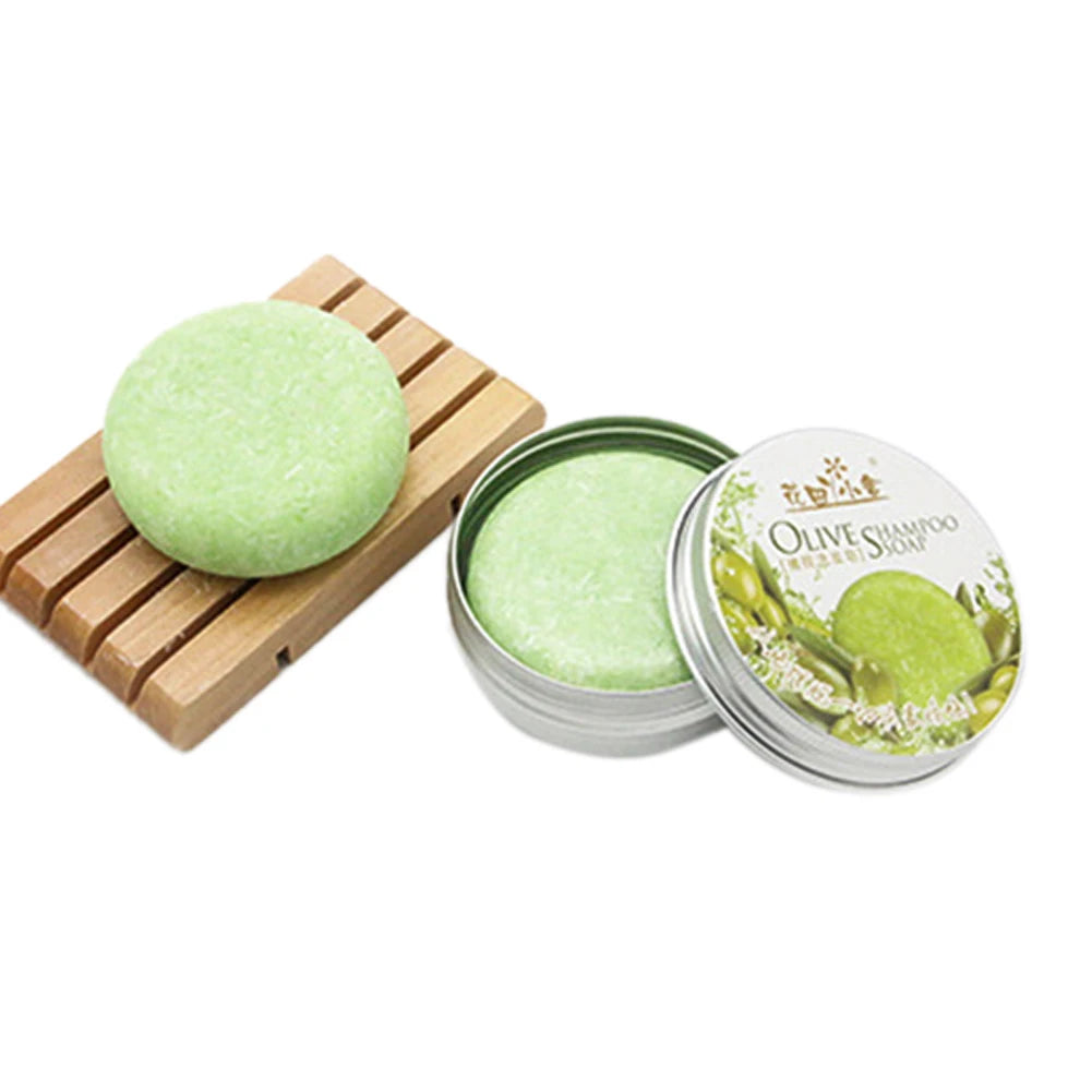 12 Colors 55g Handmade Hair Shampoo Soap Cold Processed Cinnamon Ginger Shampoo Bar 100% Pure Hair Shampoos Hair Care Tool 40 Qme olive14 China Mainland