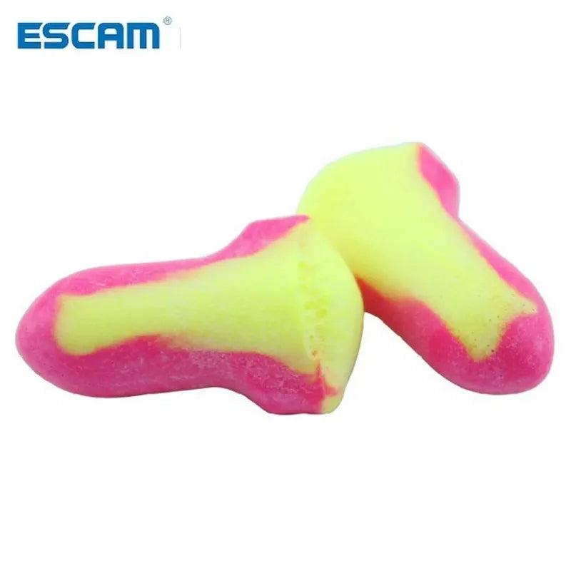 50 Pairs Disposable Uncorded Foam Earplugs Snore Sleep Hearing Protections Ear Protector Earplugs Earmuff Qme