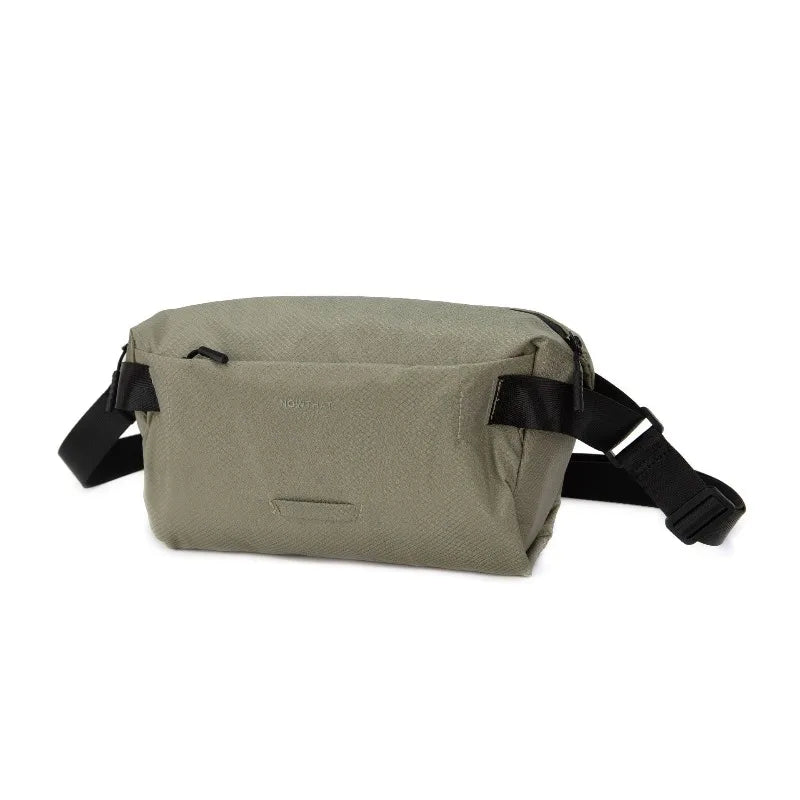 Breast Bag Large Capacity Messenger Lightweight Portable Waterproof Qme green