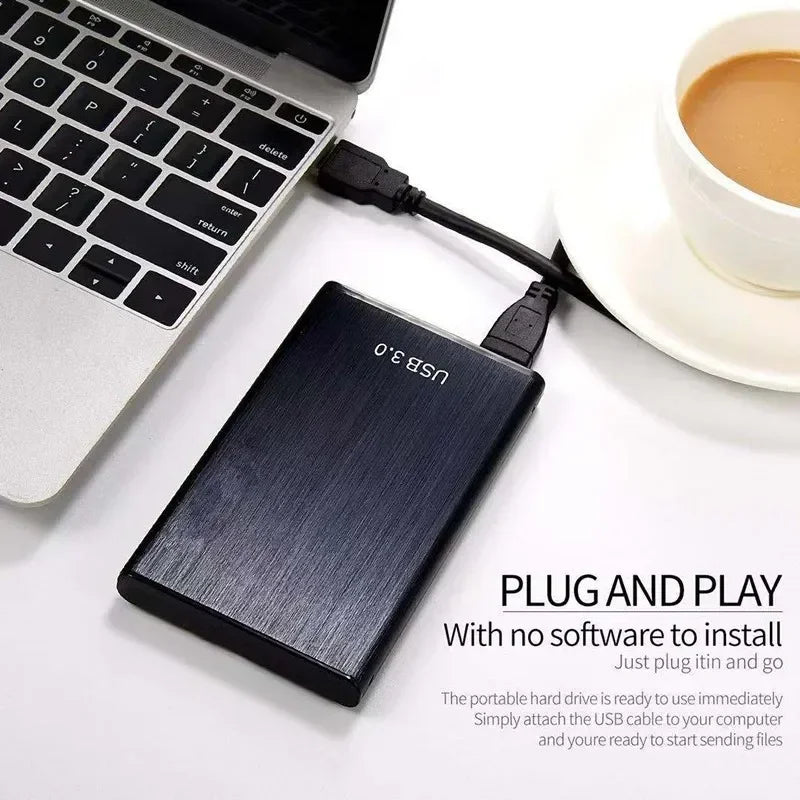 External Hard Drive 2.5 Portable Hard Drive HD Externo 80GB 160G 1TB 2 TB 4TB USB3.0 Storage Hard Drive for Computer Portable HD Qme