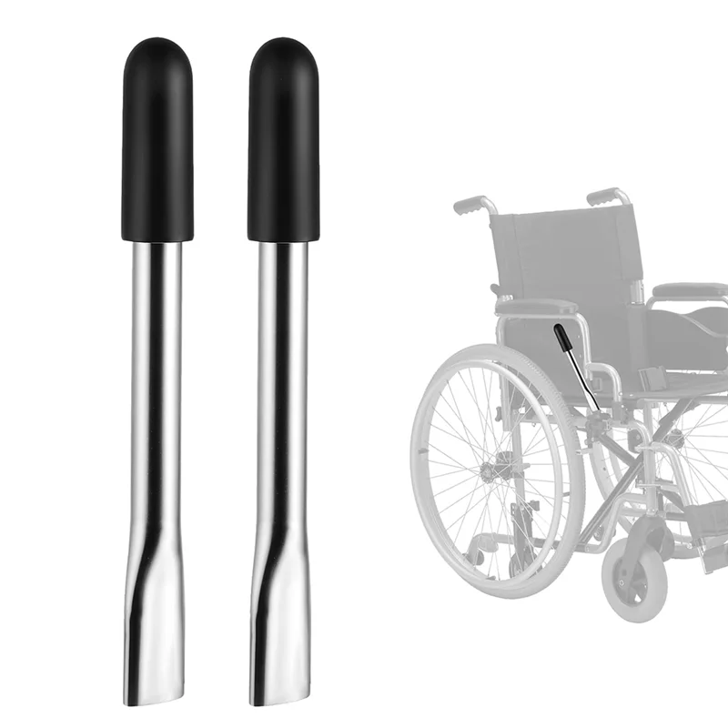 A02F-2Pcs Wheelchair Brake Handle Extensions, Wheelchair Brake Extenders Power Chair For Heavy Reclining Wheelchairs Qme