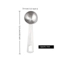 Stainless Steel Measuring Spoon 1 5 Scale Ruler Kitchen Cooking Qme 15ml