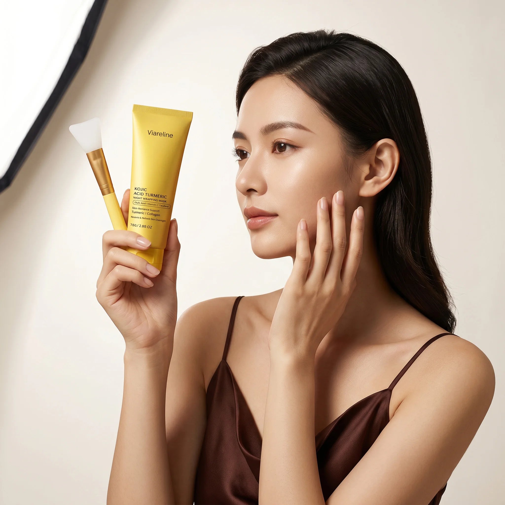 Viareline Peel Off Mask Firm Skin Deep Cleansing Blackheads Removal Qme