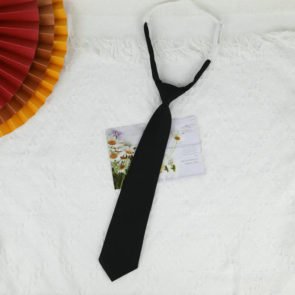 6- Tie Kid Children Cartoon Cotton Linen Creativity Fun Gifts Men Qme 11 China Mainland