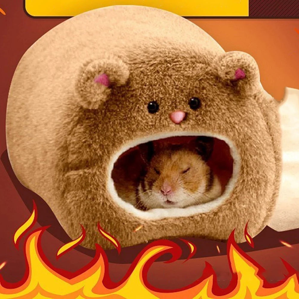 Hamster Supplies, Cotton Nest, Golden Bear, Squirrel, Rabbit, Winter Warmth, Small Pet Nest Qme