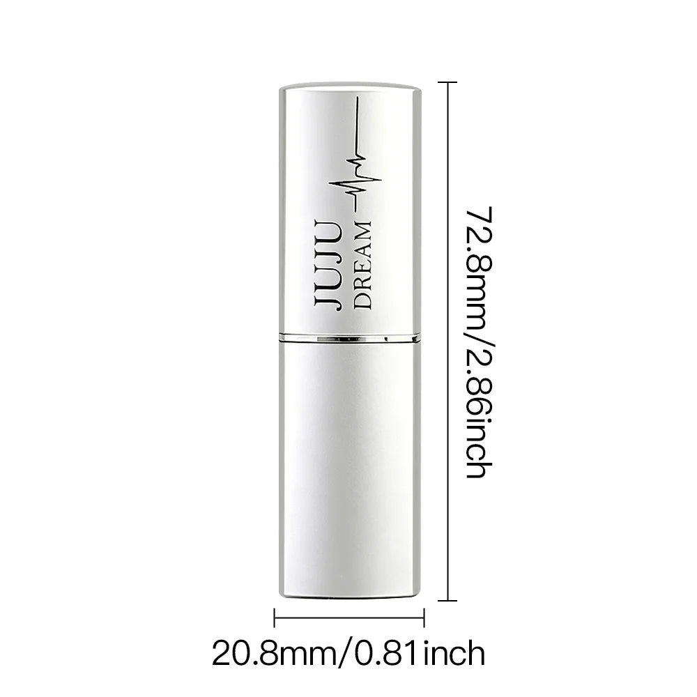 JUJU DREAM Sparkling Pink Lipstick High-shine Metallic Finish Smooth Qme