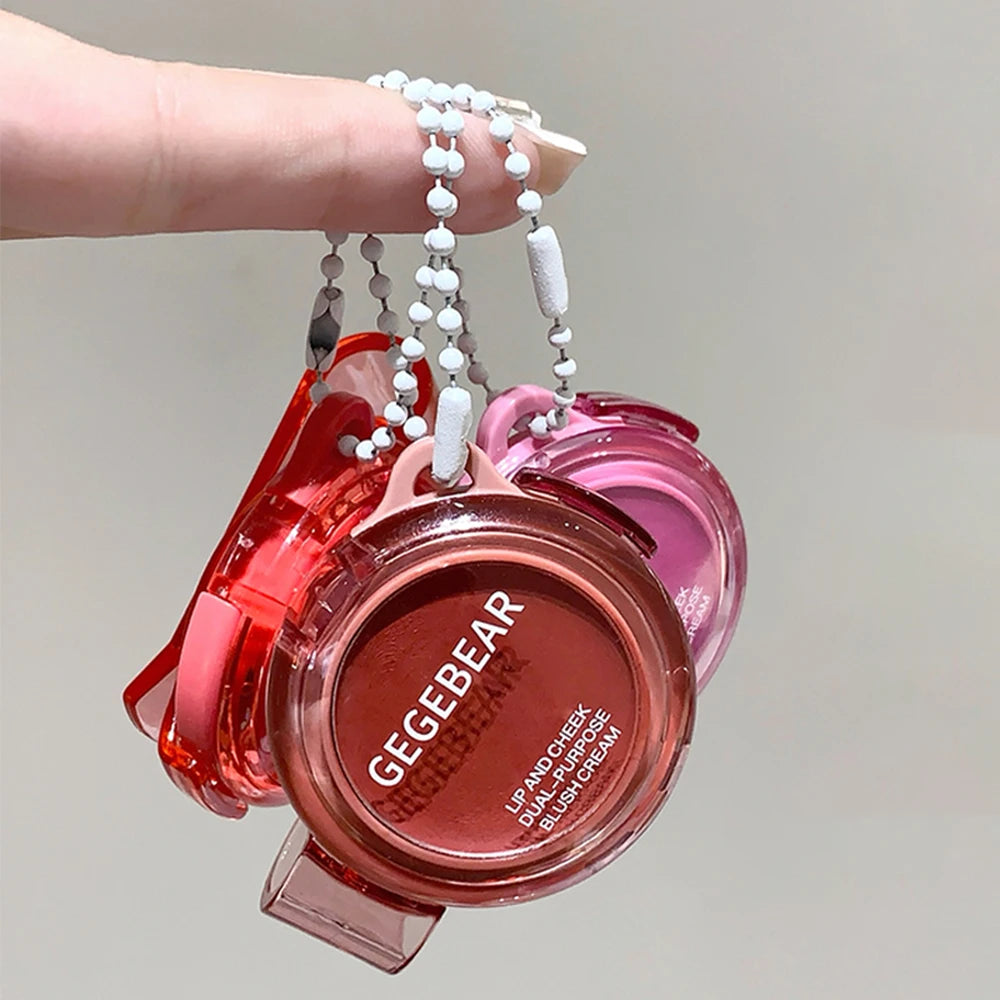 Gege Bear Multi-use Matte Blush Cream Dual Purpose Lip Cheek Tint Qme