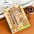 Cute Cartoon Capybara Pencil Stationery Kawaii Eraser Sharpener Qme A4