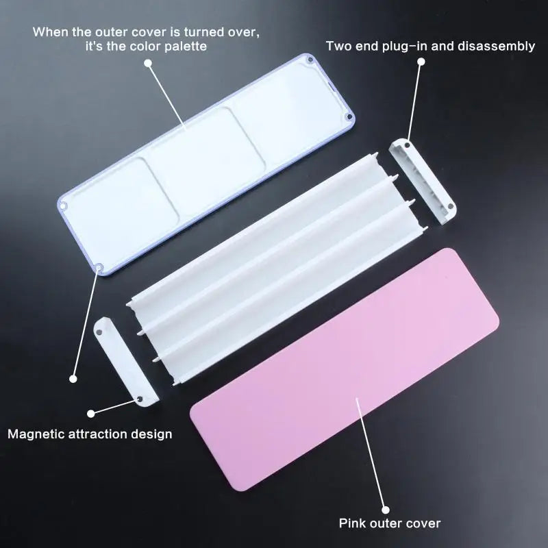 Ideal Watercolor Box Gouache Acrylic Artists Multipurpose Half Full Qme