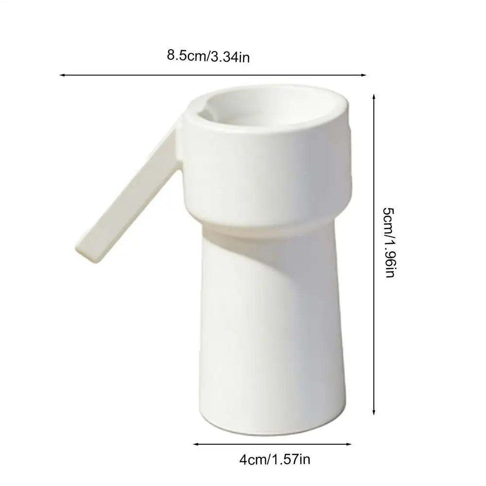 Bottle Lid Opener Ergonomic Labour-saving Kitchen Gadget Hand Tool Qme White