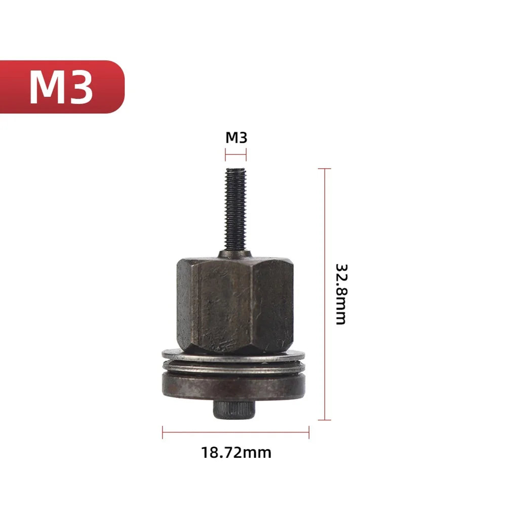 1pc Hand Rivet Nut Head Hand Rivet Nut Manual Riveter Tools Accessory For Nuts M3-M10 Installation Rivet Nut Tools Qme M 3