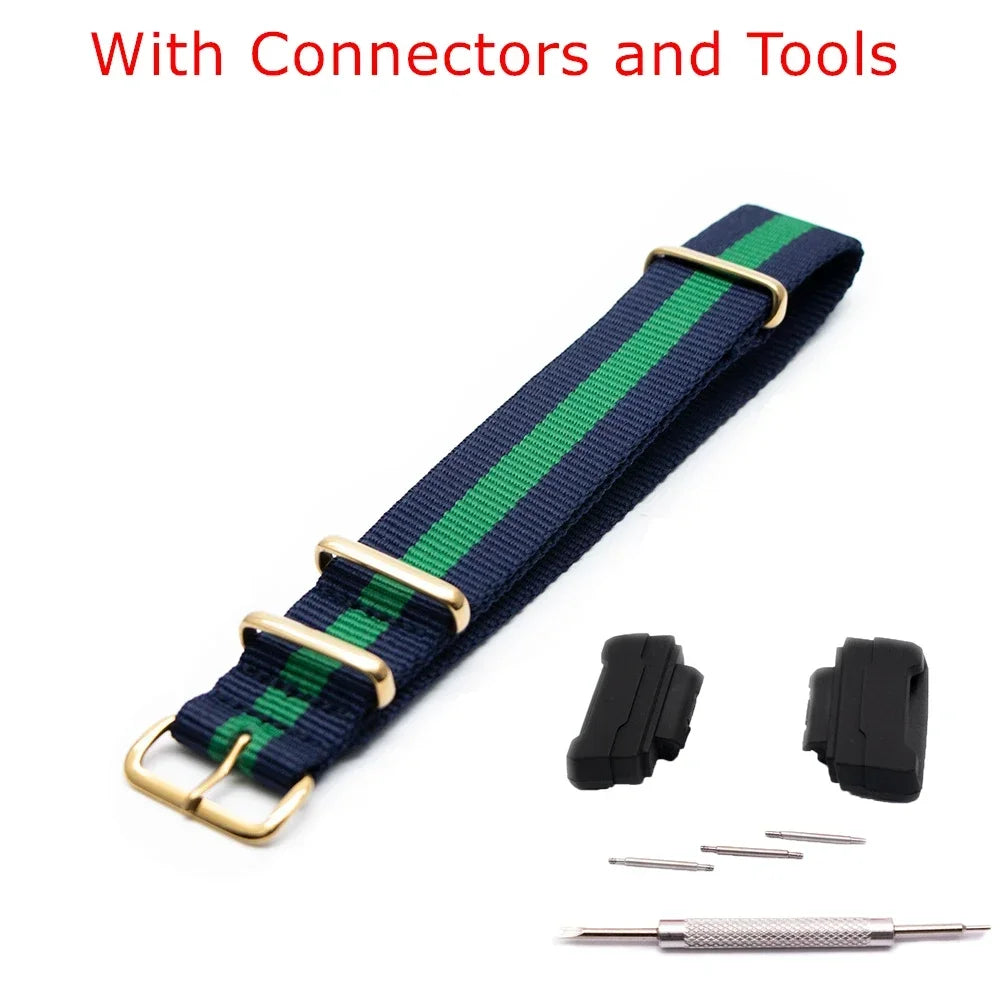 Nylon Watch Strap Casio G-shock GA100 GA120 GA110 GA400 Men Women