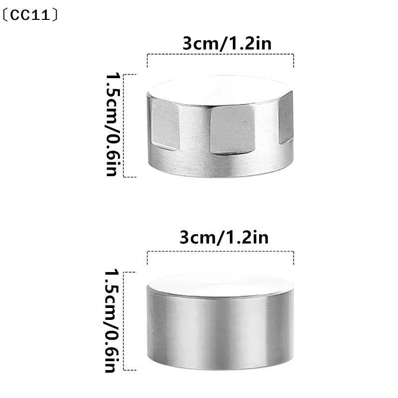 Stainless Steel Moka Pot Stovetop Splash-proof Valve Cover Splash Cap Qme