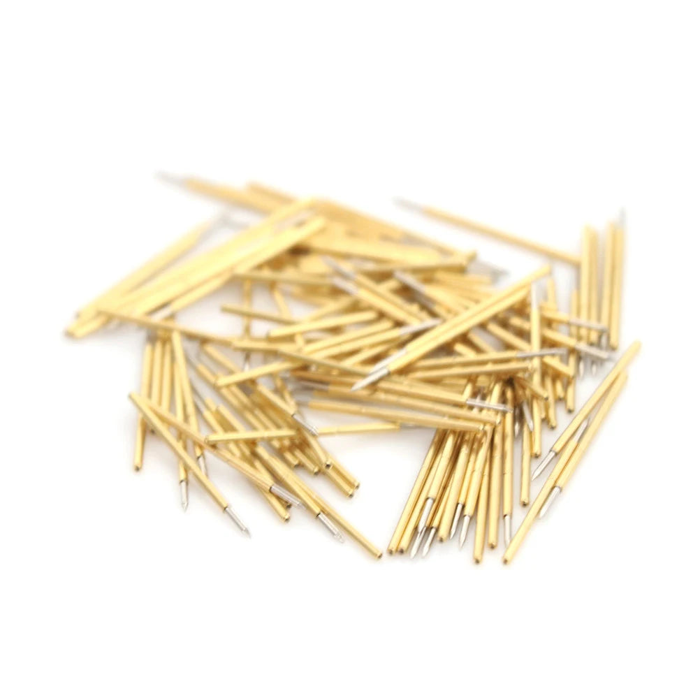 New Fine 100x P50-B1 Dia 0.68mm Length 16mm 75g Spring Pressure Test Probe Pogo Pin Qme