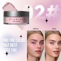 MLSMILE Shimmer Glitter Loose Setting Powder Oil Control Hide Pore Lasting Concealer Face Powder Pearlescent Matte Face Makeup Qme 02 CN