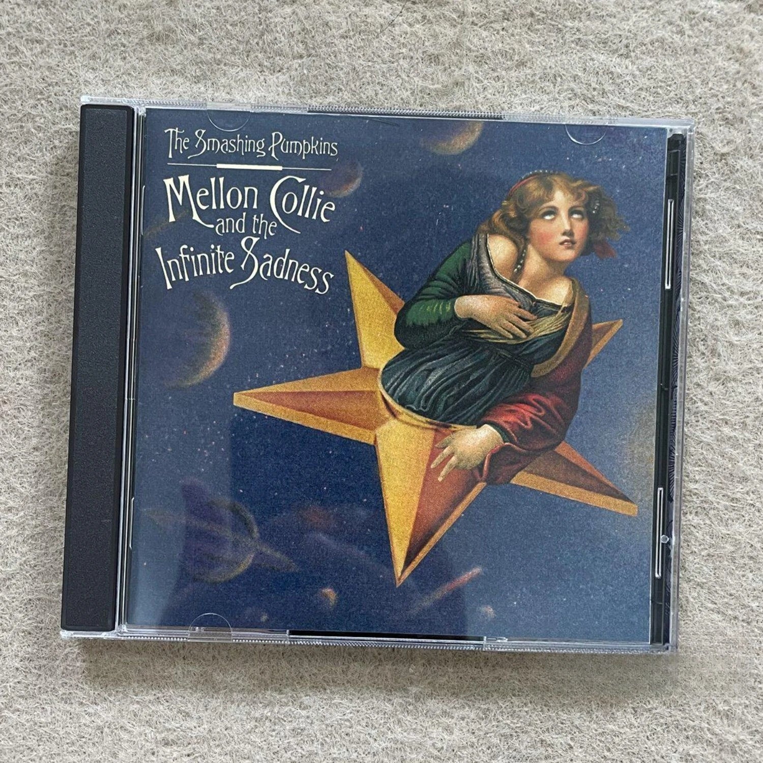 Vintage Rock CD, Featuring Narrative Tracks Including Tonight Tonight, Creating An Immersive Audio Field Wrapped in Starlight Qme Mellon Collie