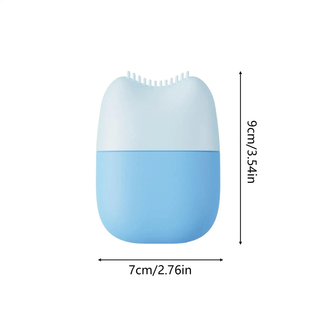 Silicone massage face ice tray Eyes Facial Massager Tool Large Pores Reduction Cooling Face Roller Eliminating facial puffiness Qme